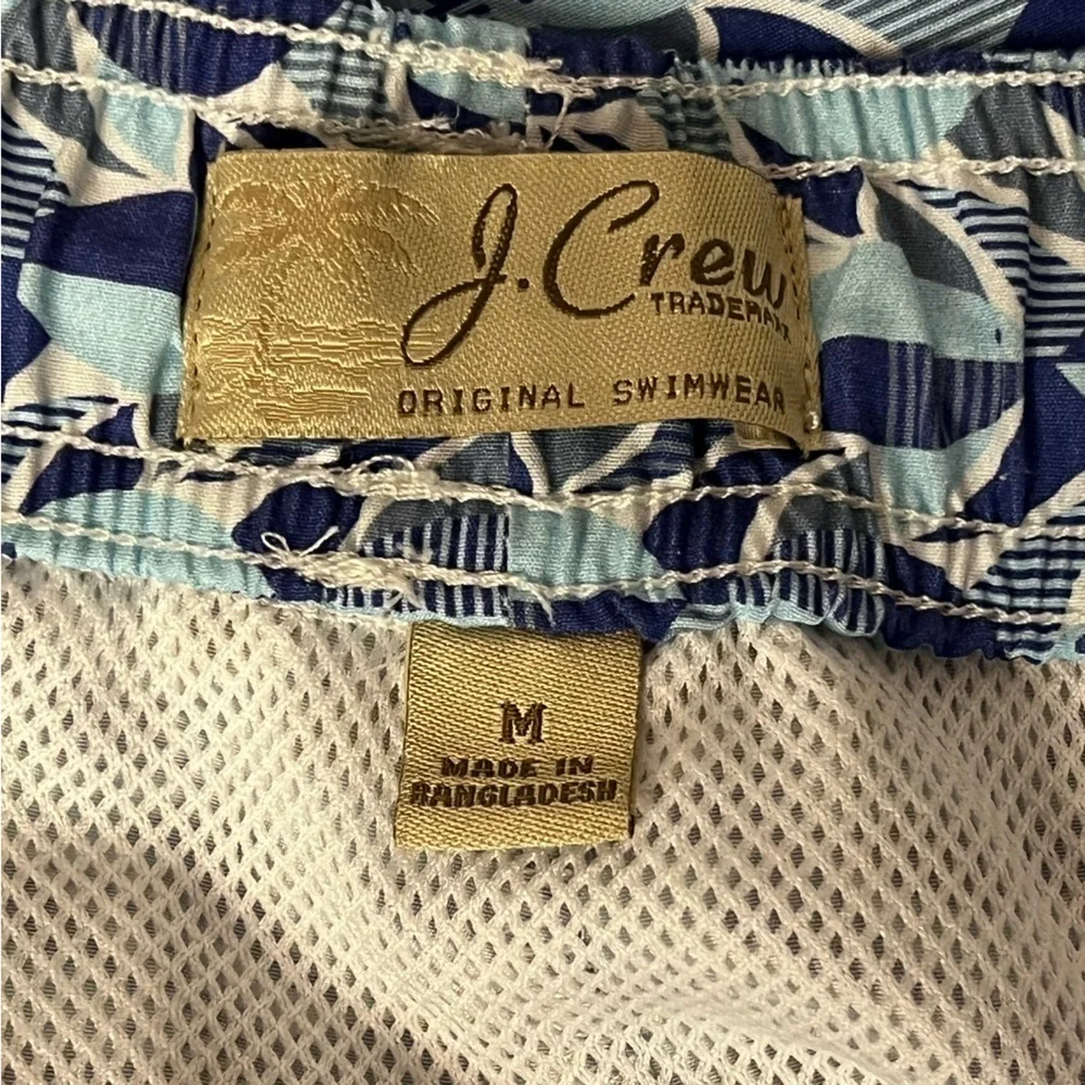 J. Crew | Blue 5” Swim Trunks, Men’s Medium